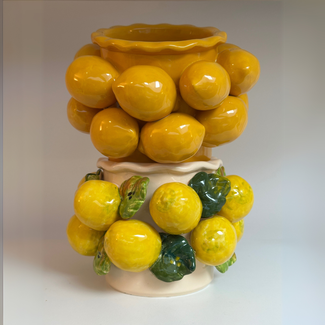 Small Amalfi Lemon Vase