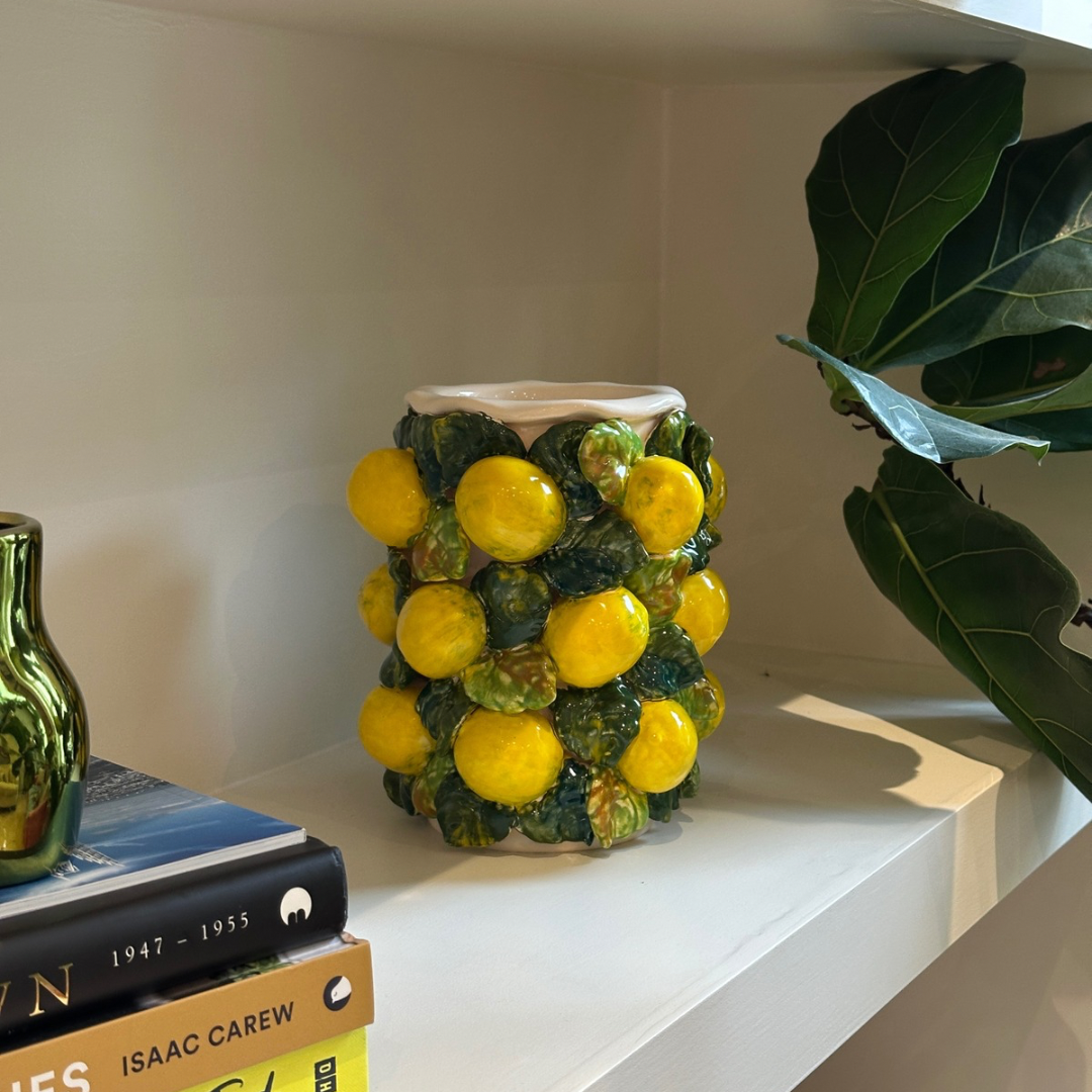 Small Amalfi Lemon Vase