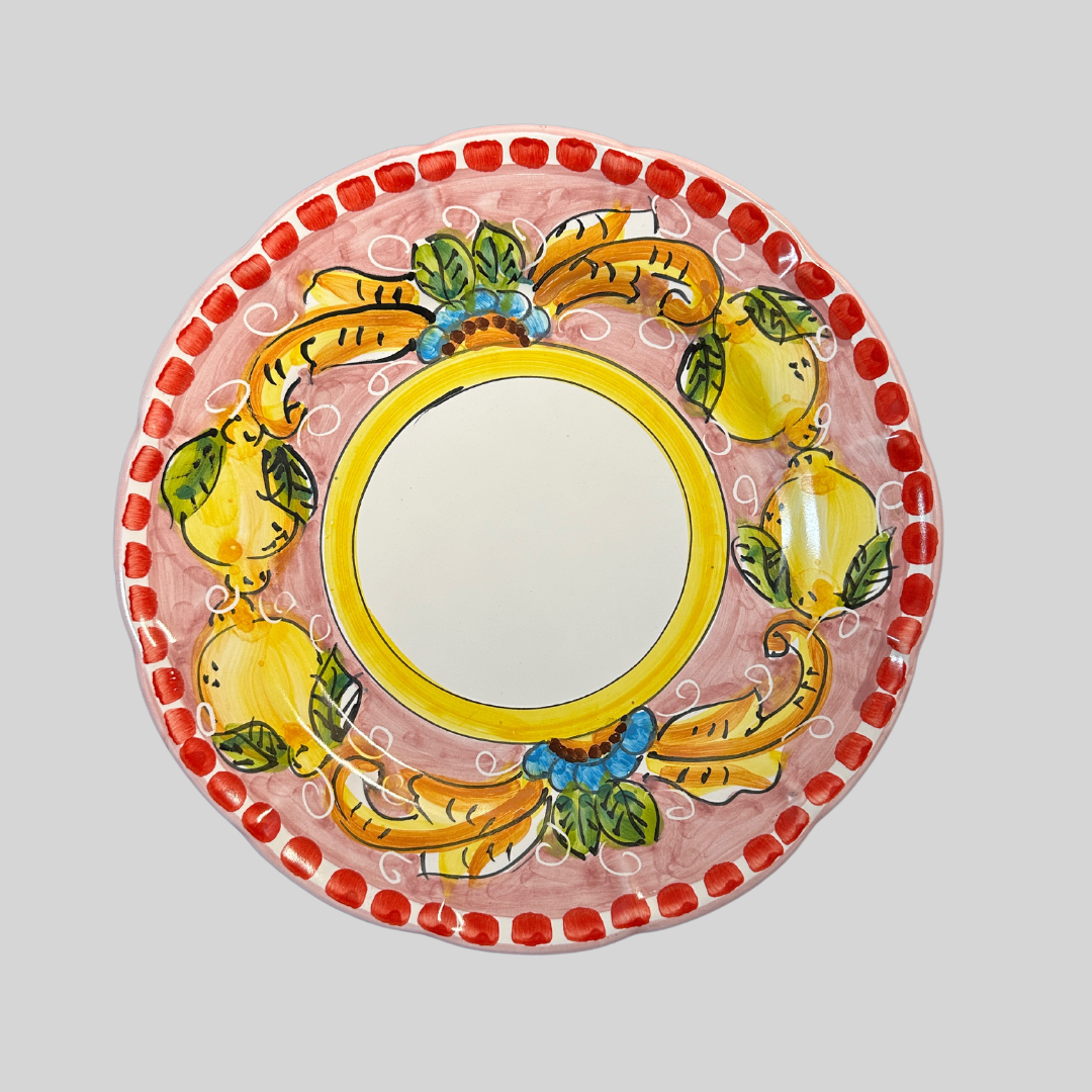 Salerno Rose Pink Dinner Plate