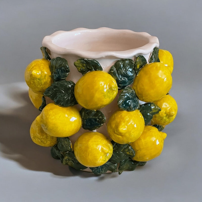 Amalfi Lemon Vase