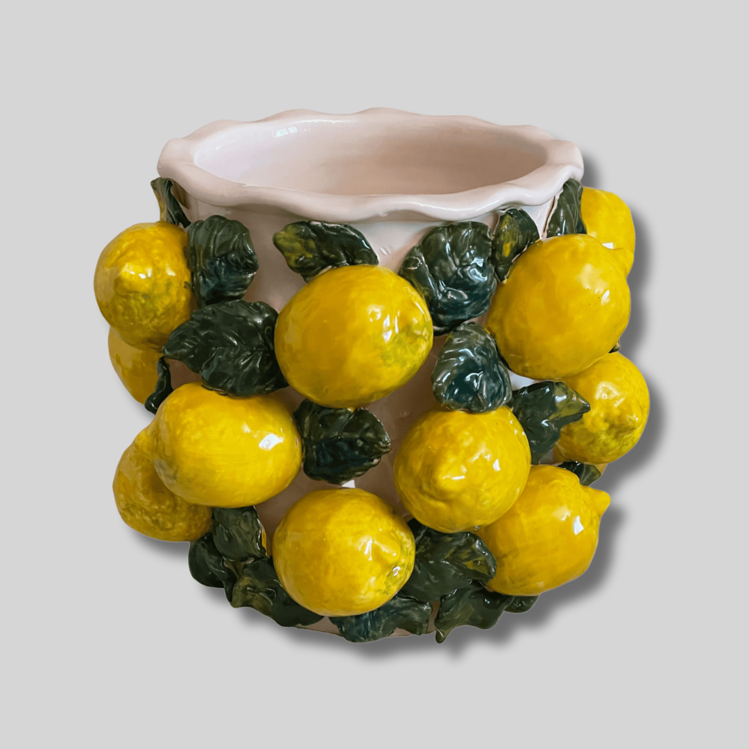 Amalfi Lemon Vase